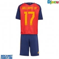 Španjolska Nico Williams #17 Domaci Dres za djecu SP 2026 Kratak Rukav (+ Kratke hlače)